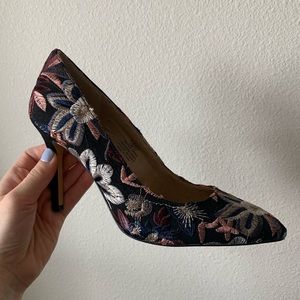 Embroidered Heels